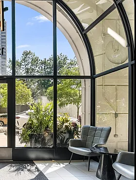 1250 LaSalle - Glass Entryway