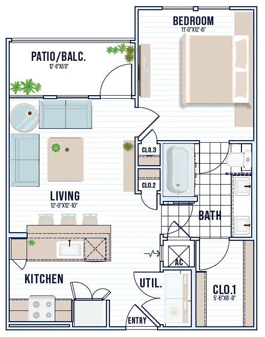 A1 floor plan
