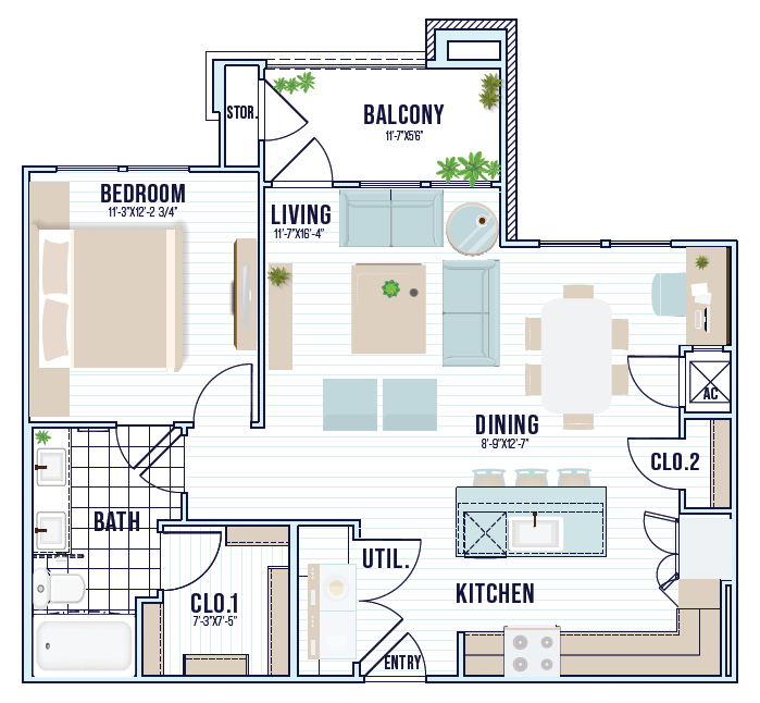 A7 floor plan