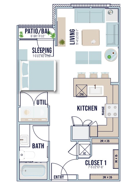 Studio floor plan
