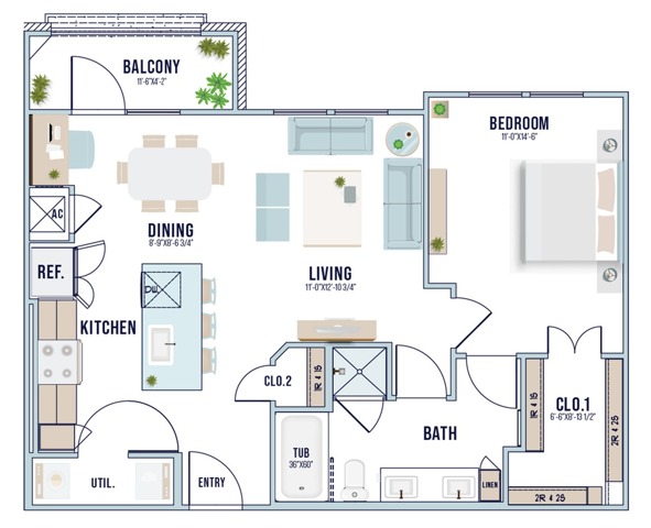 A4 floor plan