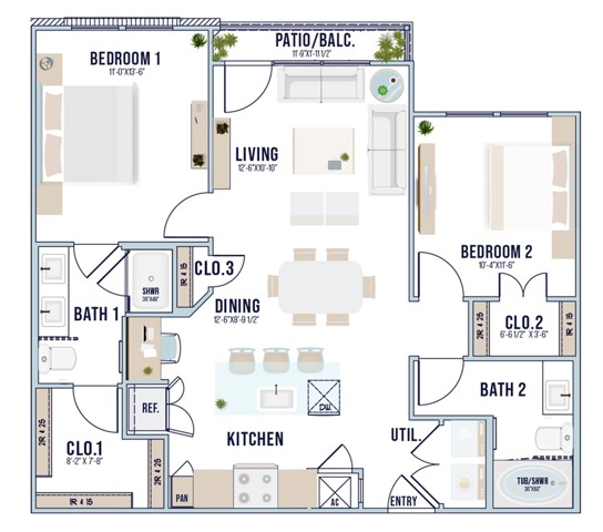 B1 floor plan