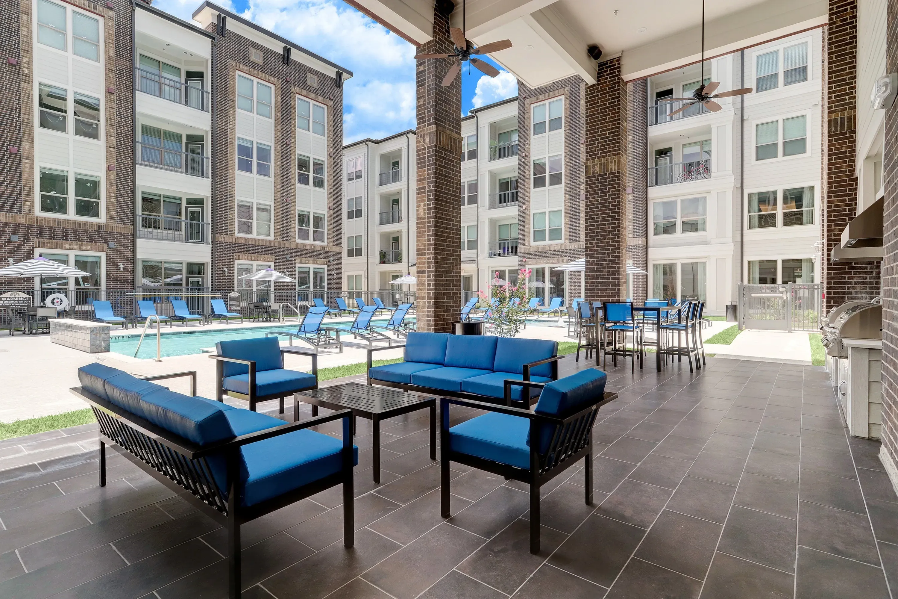 Grill area