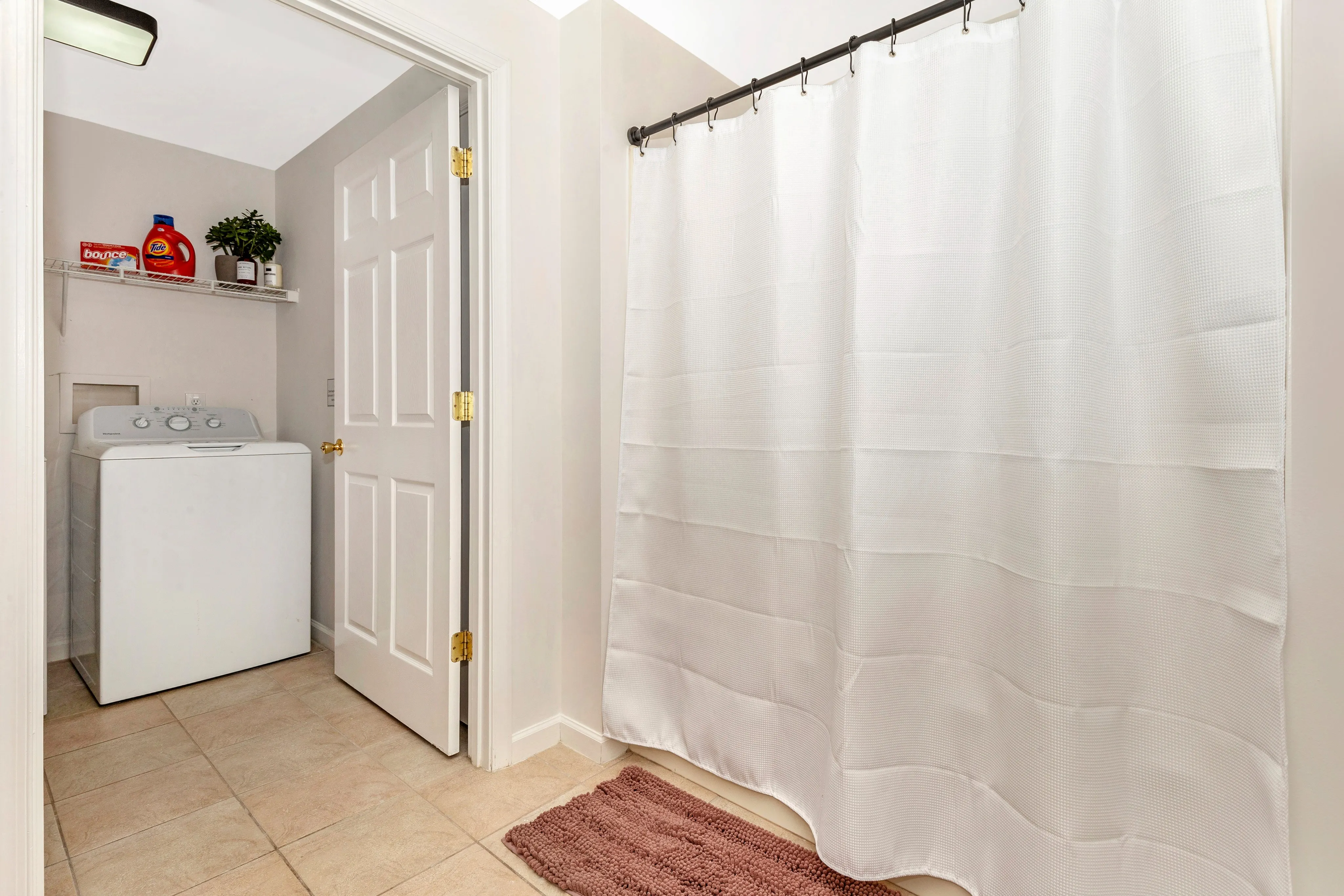Bathroom with Laundry