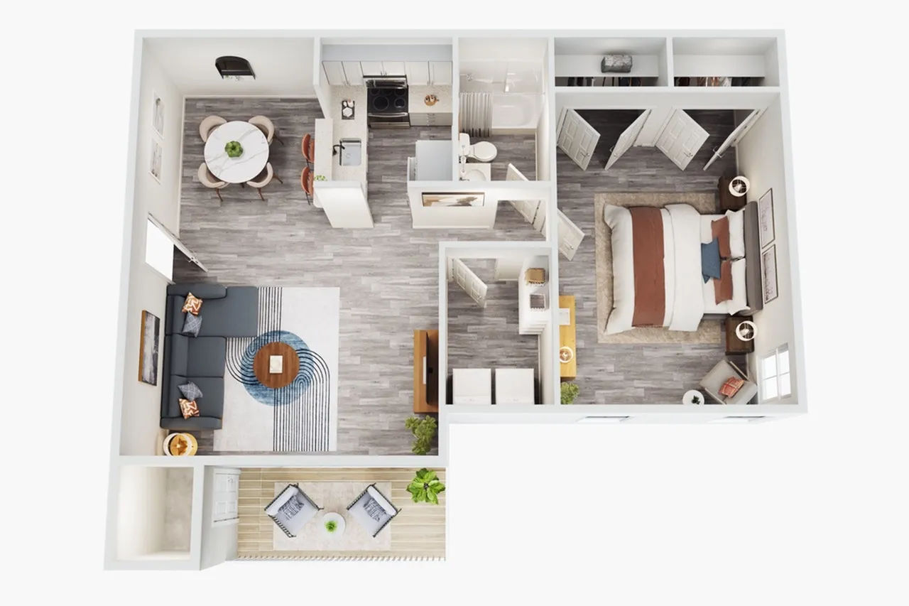 A1 - 1 Bed 1 Bath