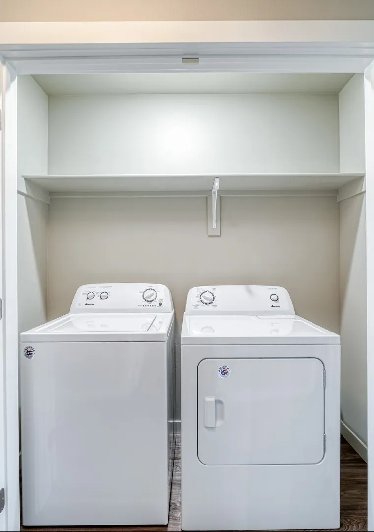 in unit laundry