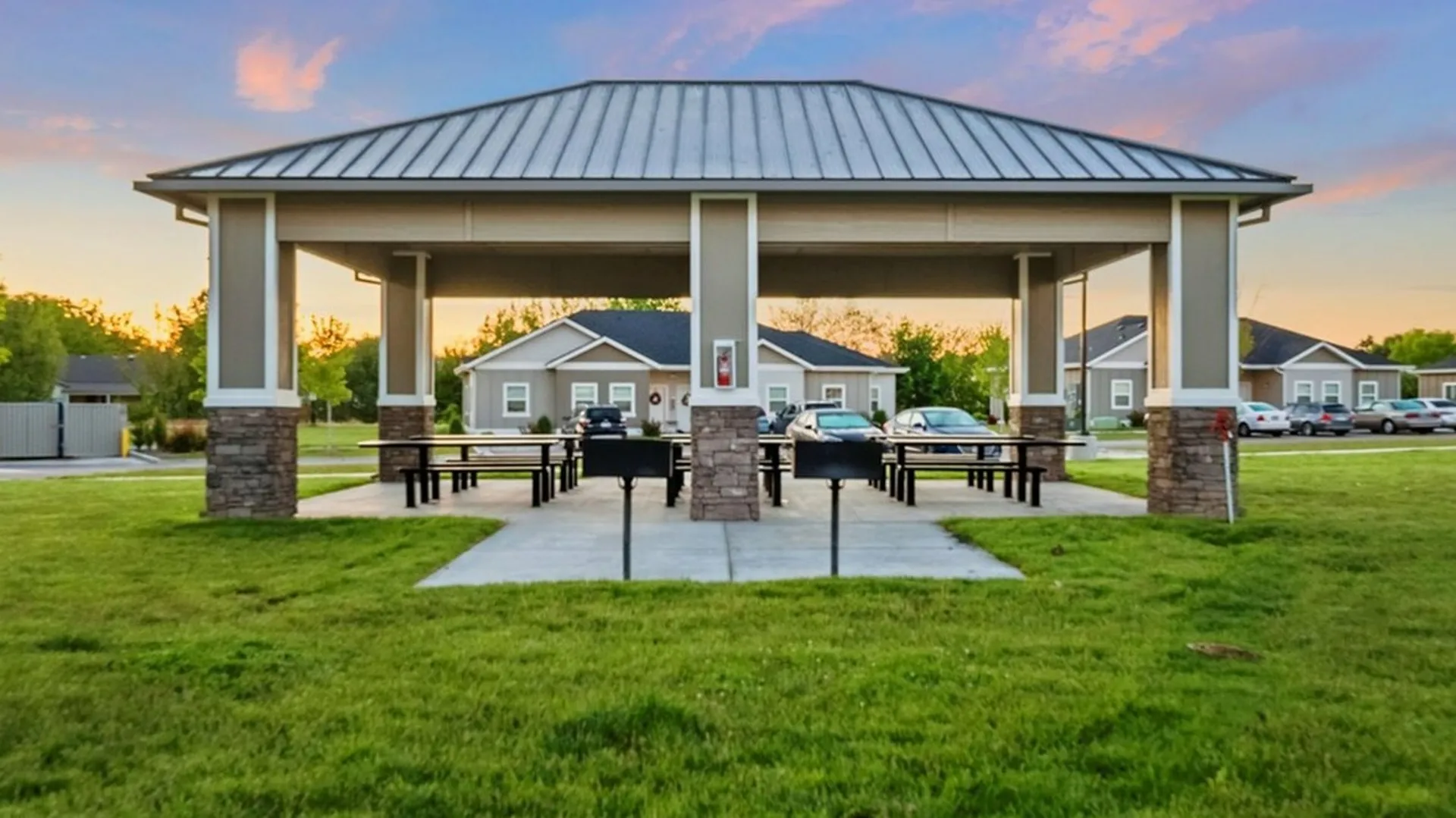 BBQ areas
