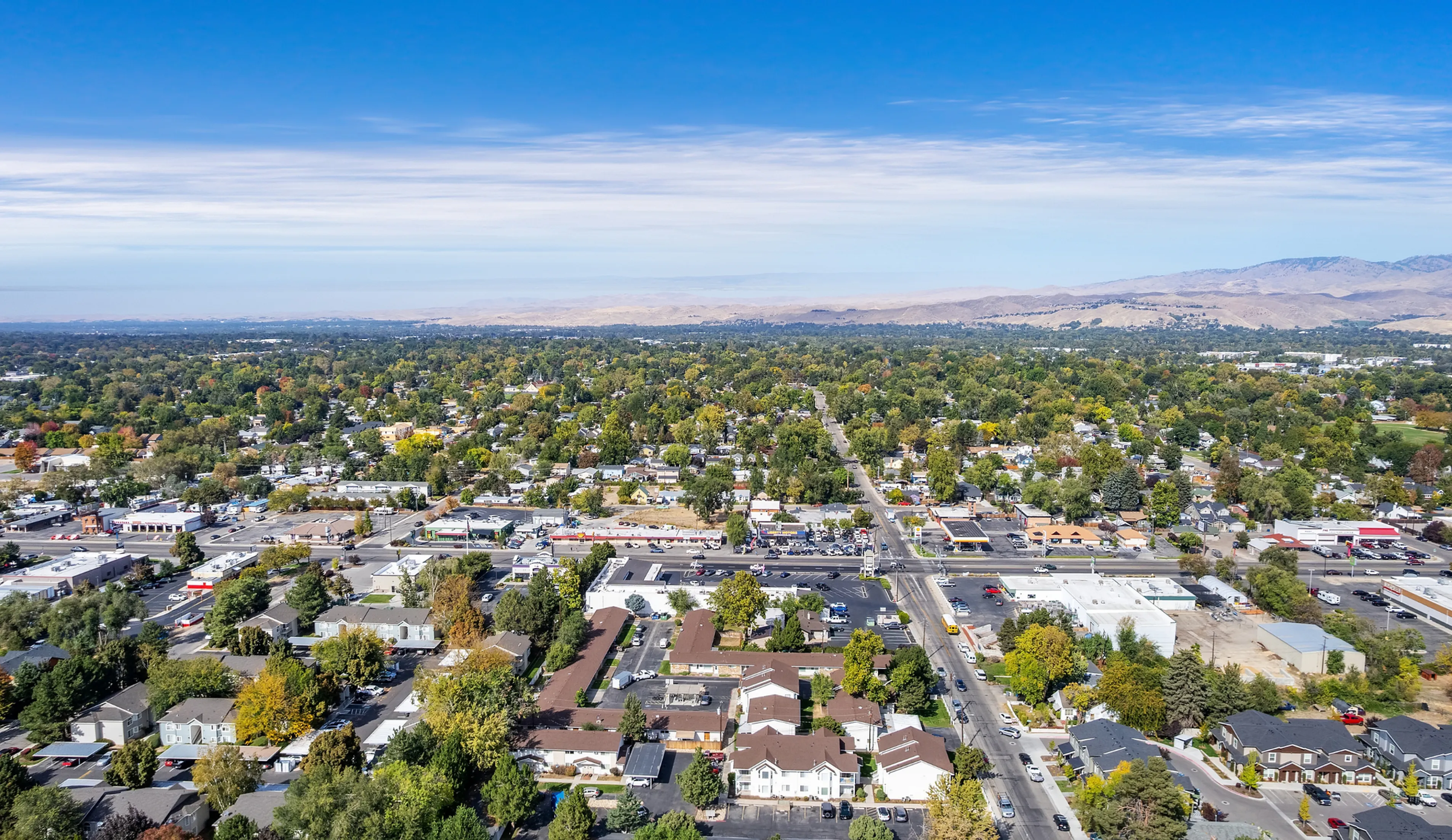Aspen Apartments - Aerial View