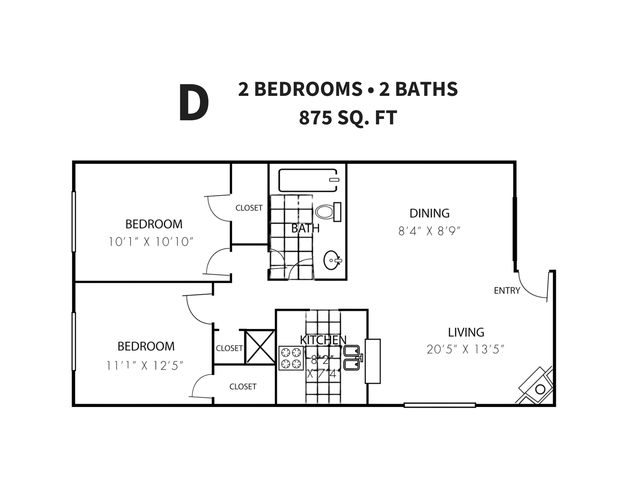 Ashford Westchase 2 Bed 1 Bath