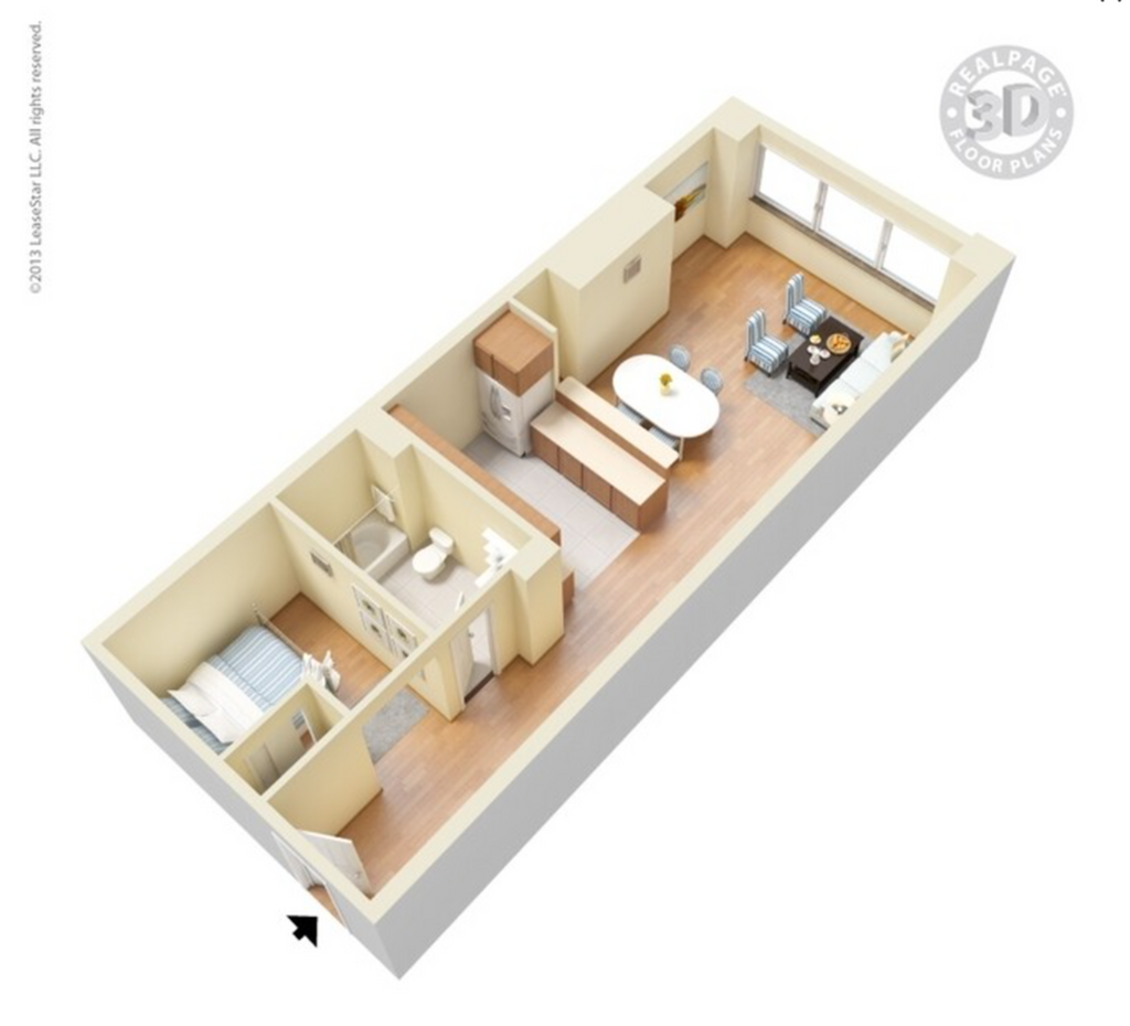 1K Floorplan