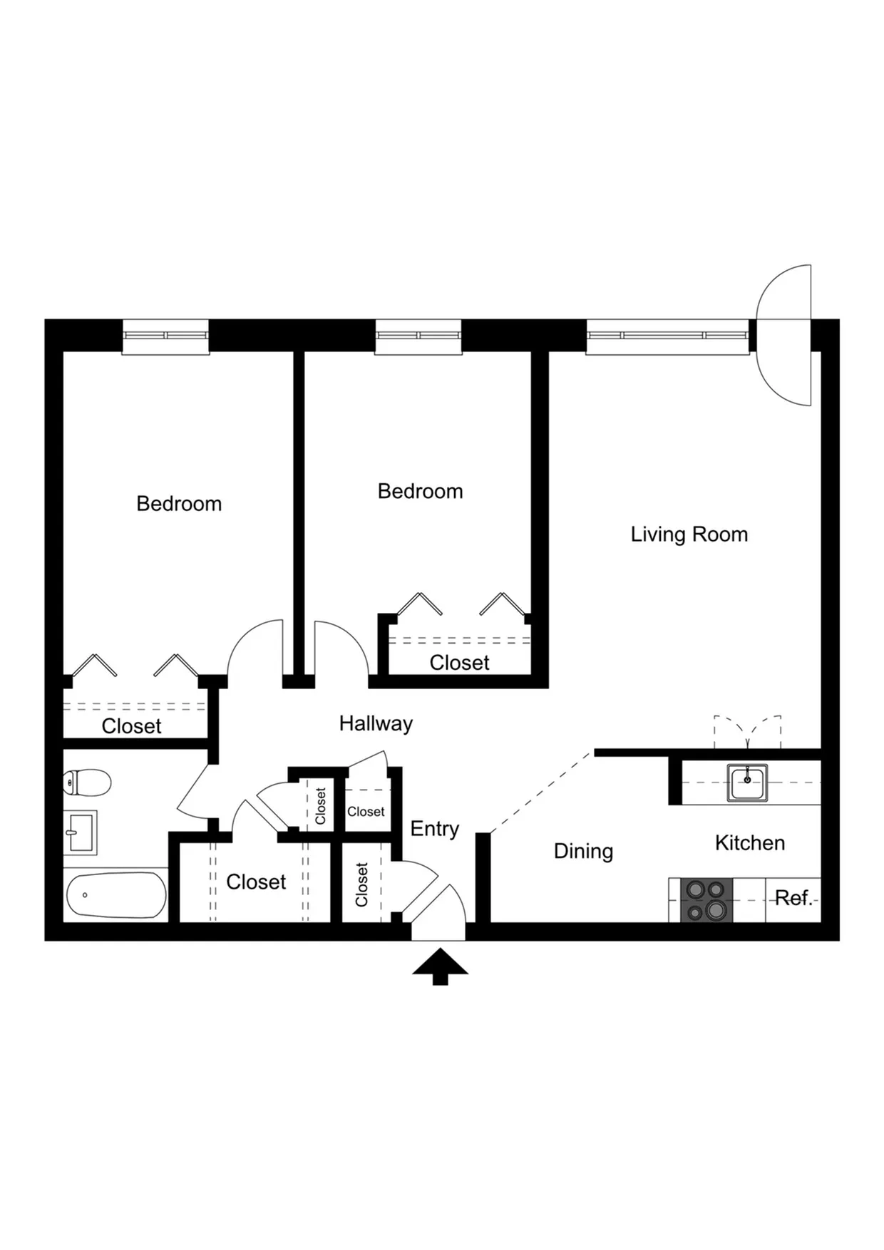 Two Bedroom Apartment