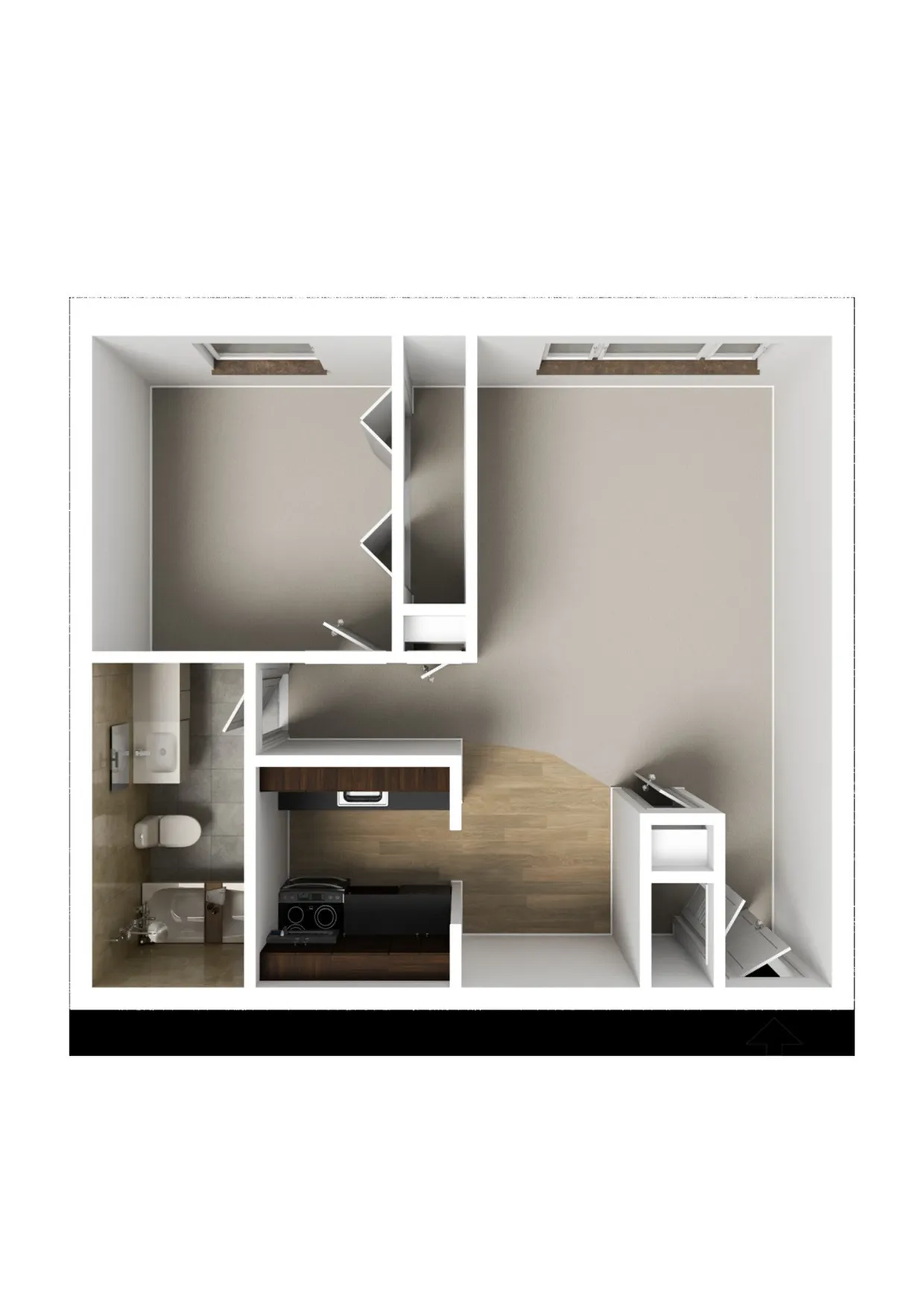 One Bedroom Apartment