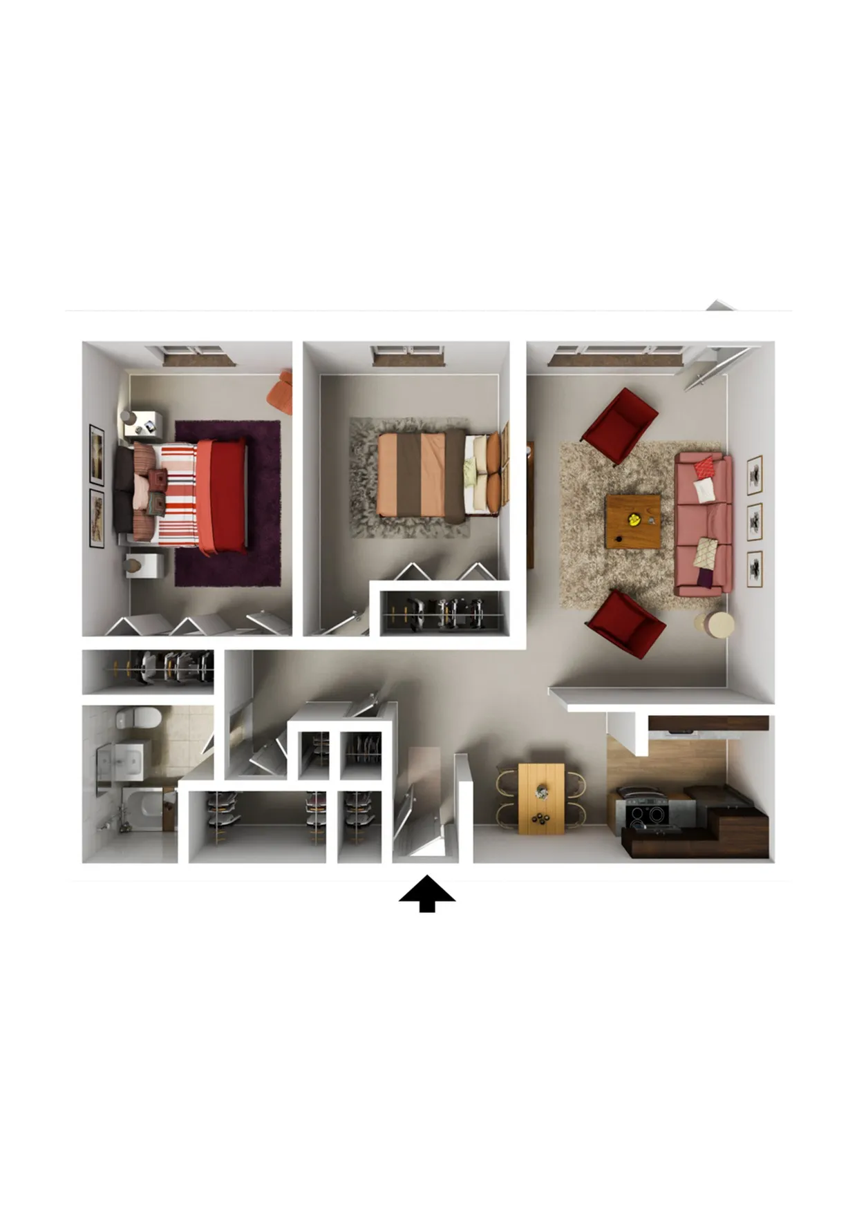 Two Bedroom Apartment