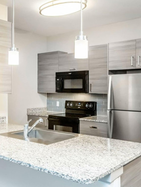 RiZE Apartment Home Kitchen