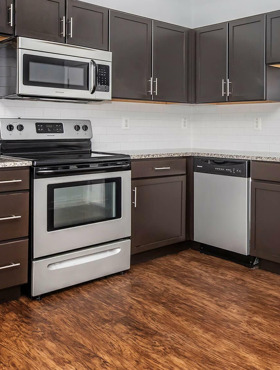 C Street Flats Unit Interior Kitchen