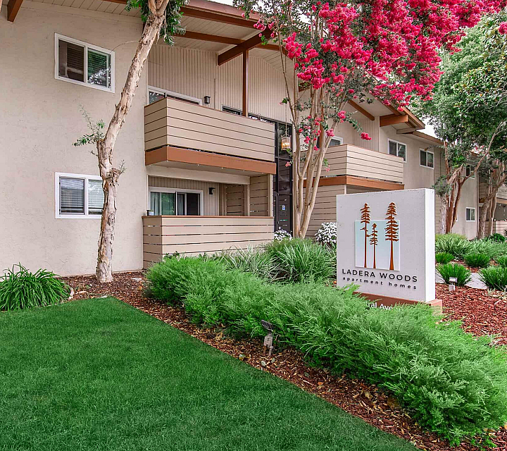 Ladera Woods Exterior with Balconies