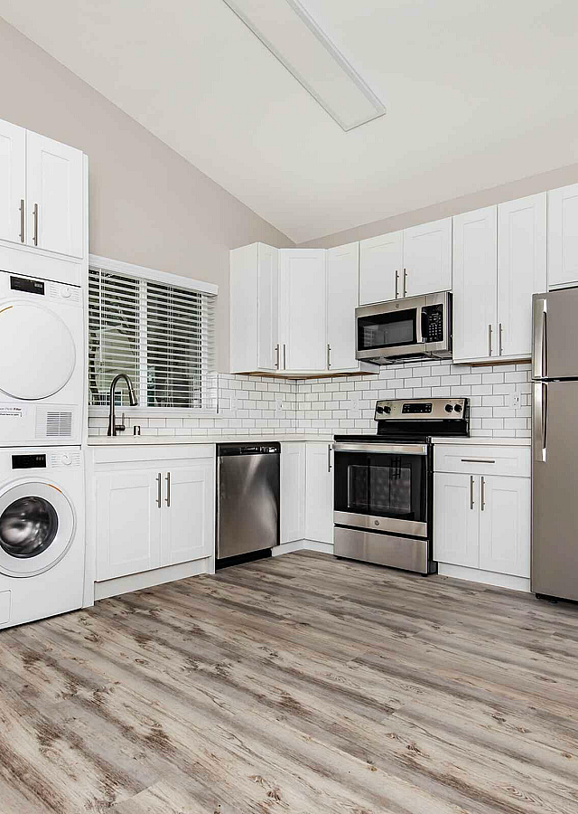 Ladera Woods Interior White Cabinetry