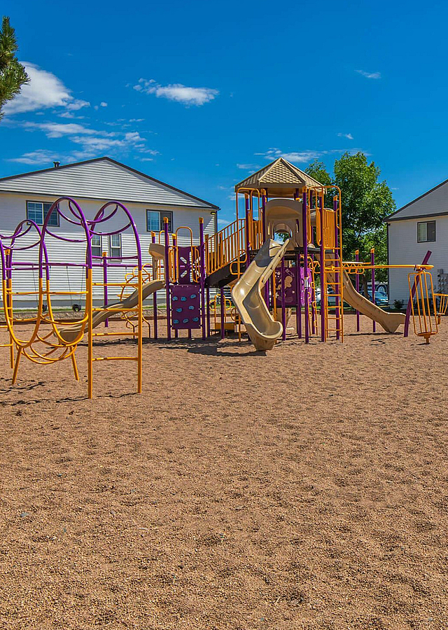 Briar Grove Townhomes Modern Playground Area
