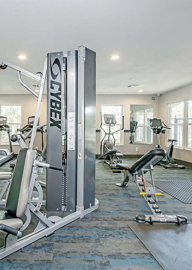 Latitude Pointe Apartments Fully Equipped Fitness Center