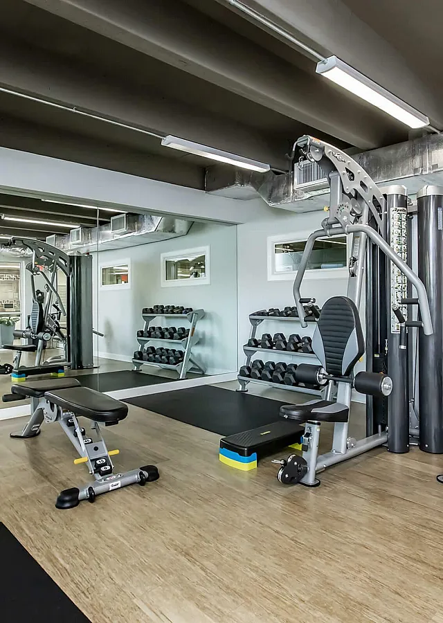 2500 Boca on Federal Apartments Fully Equipped Fitness Center