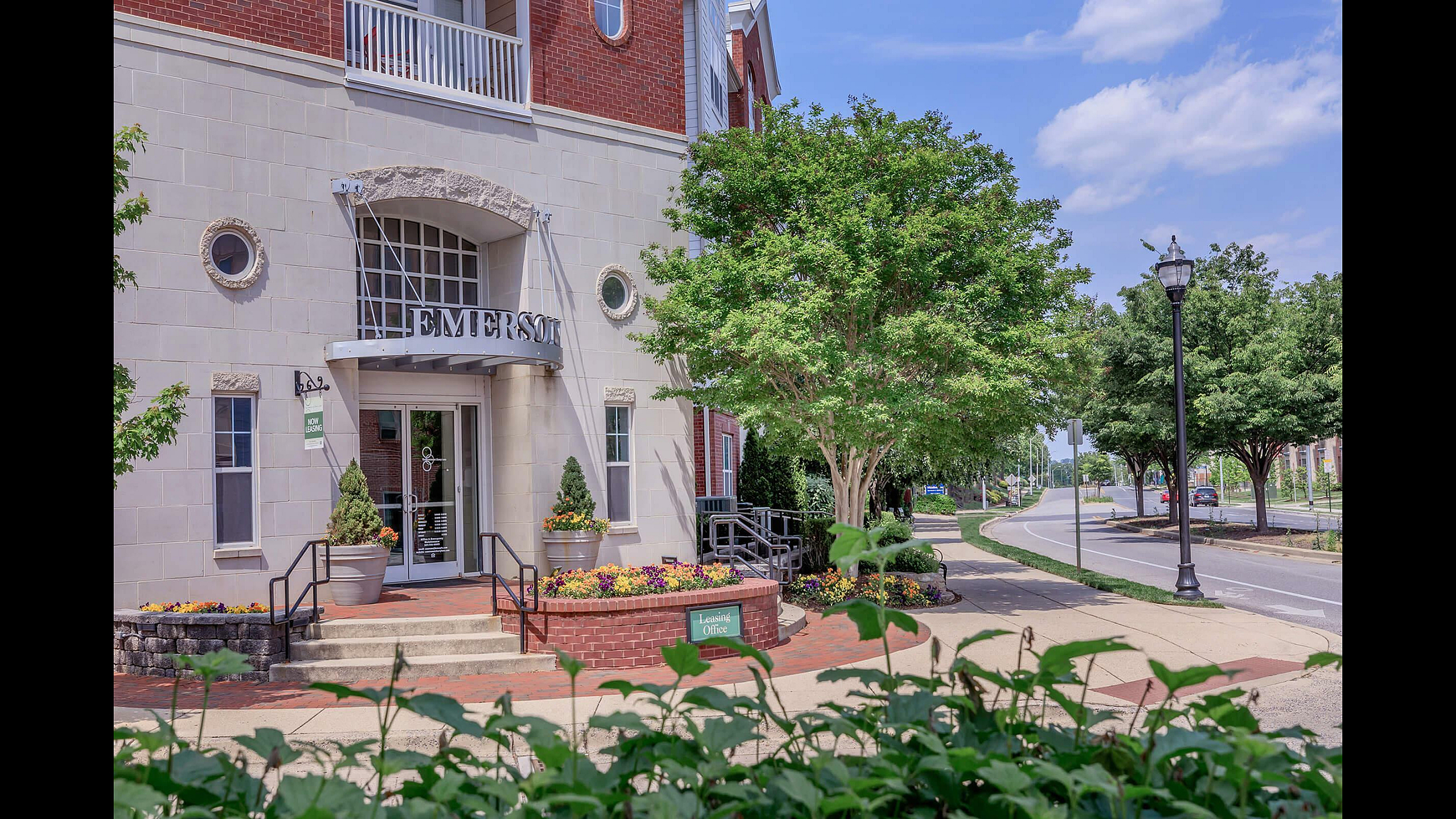 Emerson at Cherry Lane Leasing Office Entrance