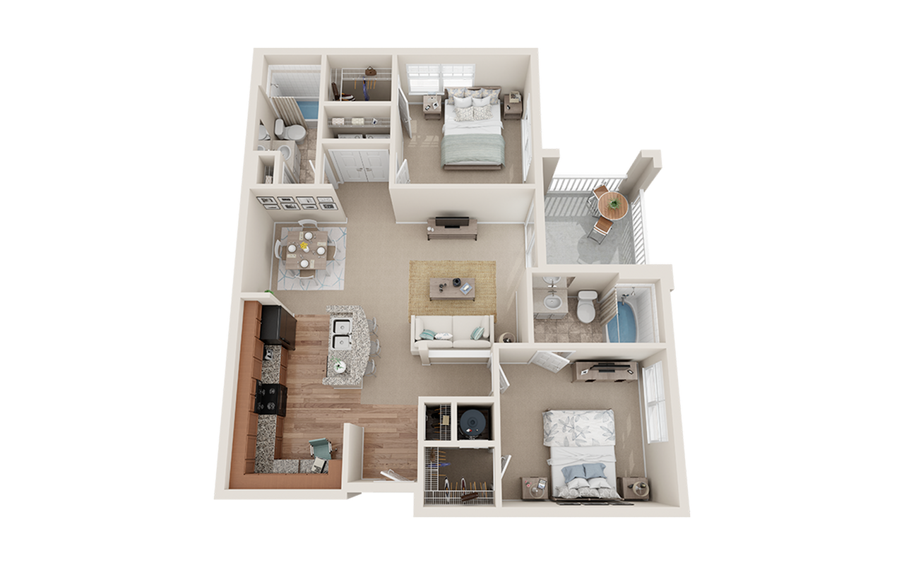 View at Legacy Oaks 2A Platinum Floor Plan