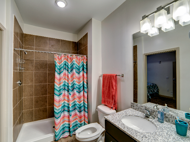 tiled showers