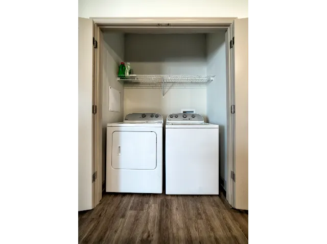 washer and dryer