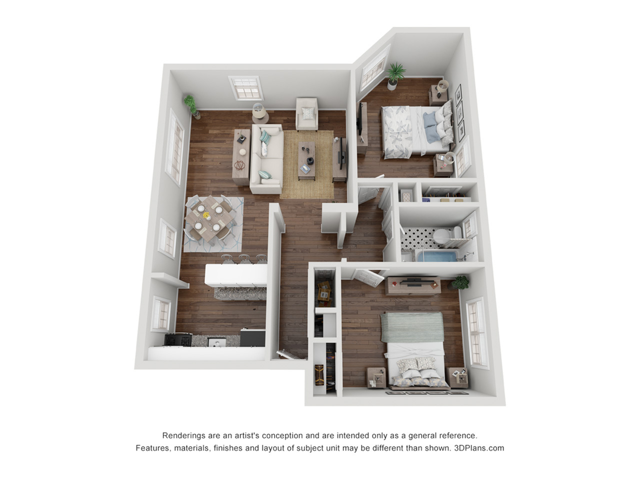 The Wynnewood_B1_2x1_882SF