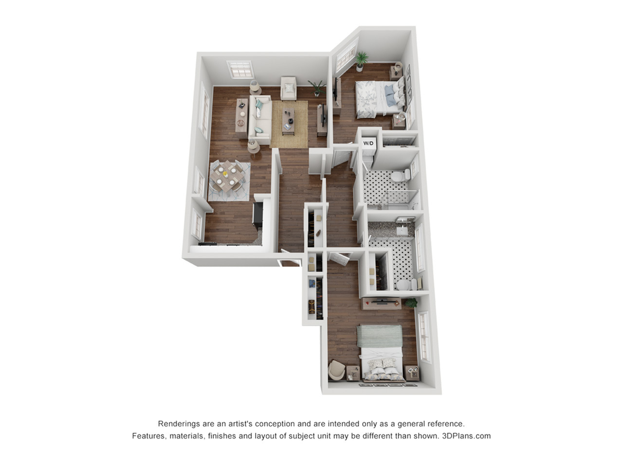 The Wynnewood_B2_2x2_1131SF