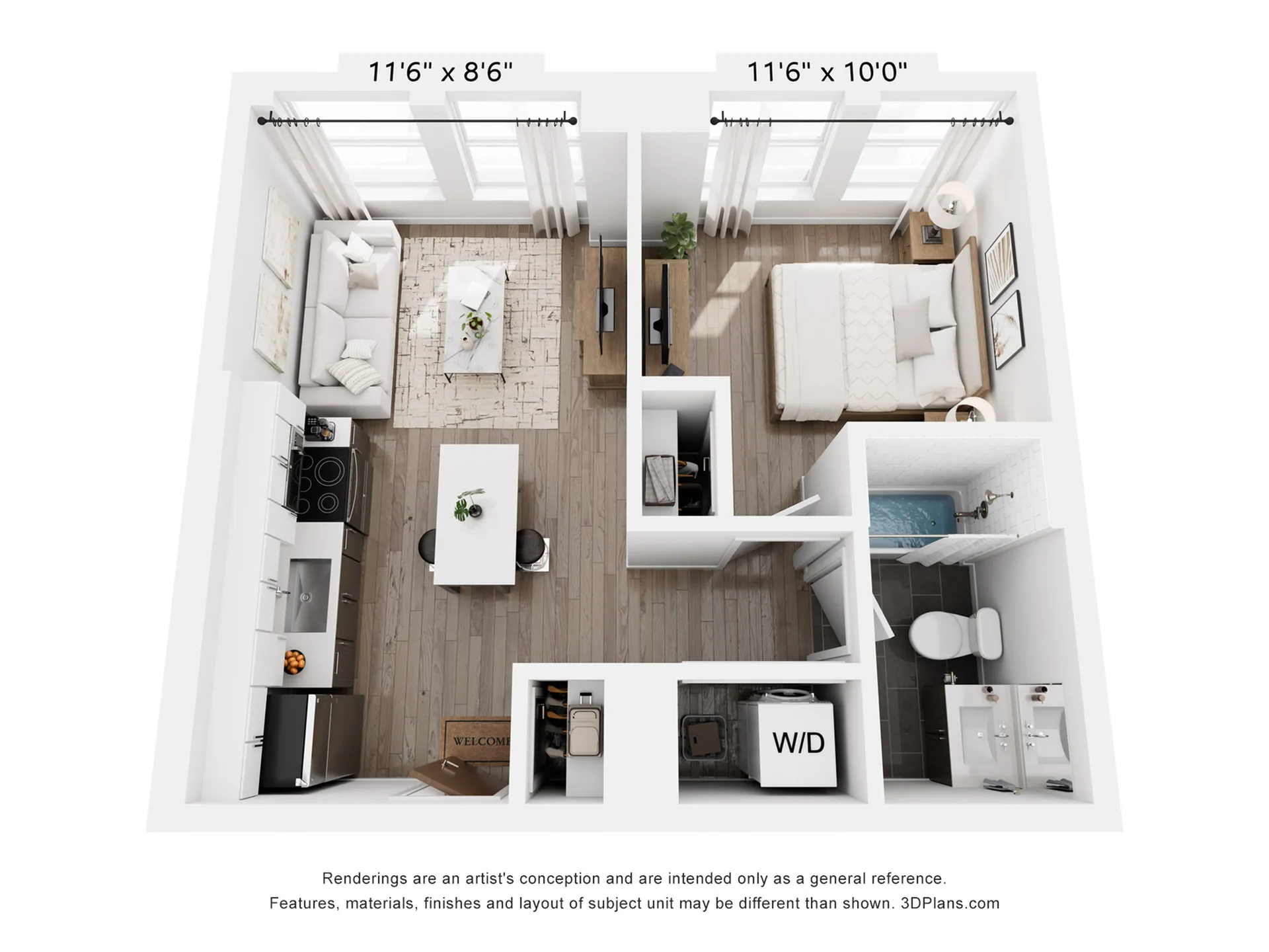 1 Bedroom