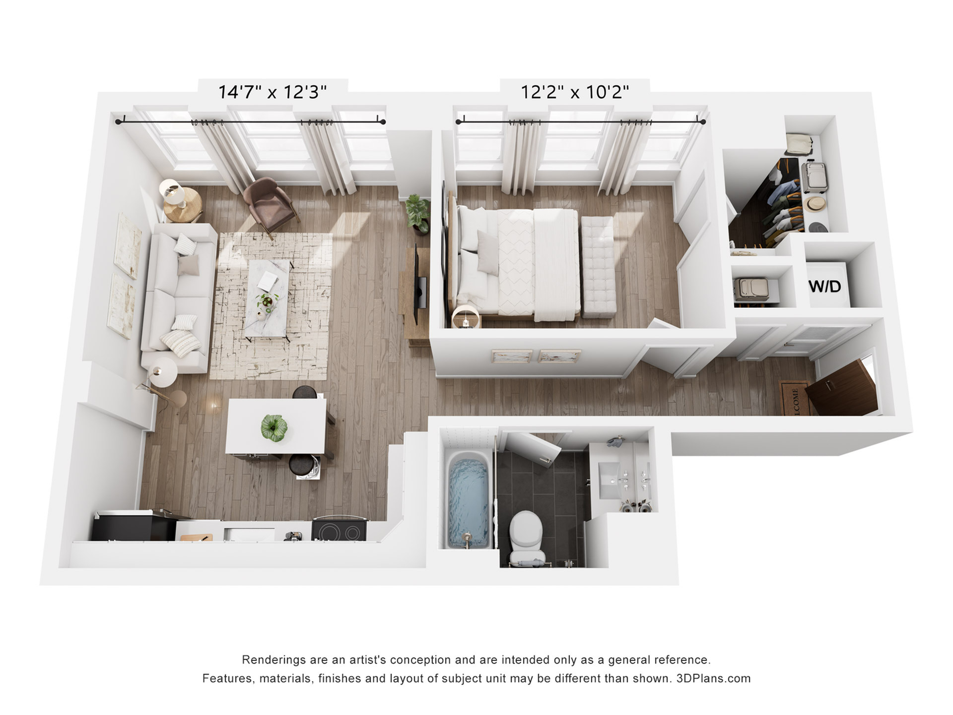 1 Bedroom