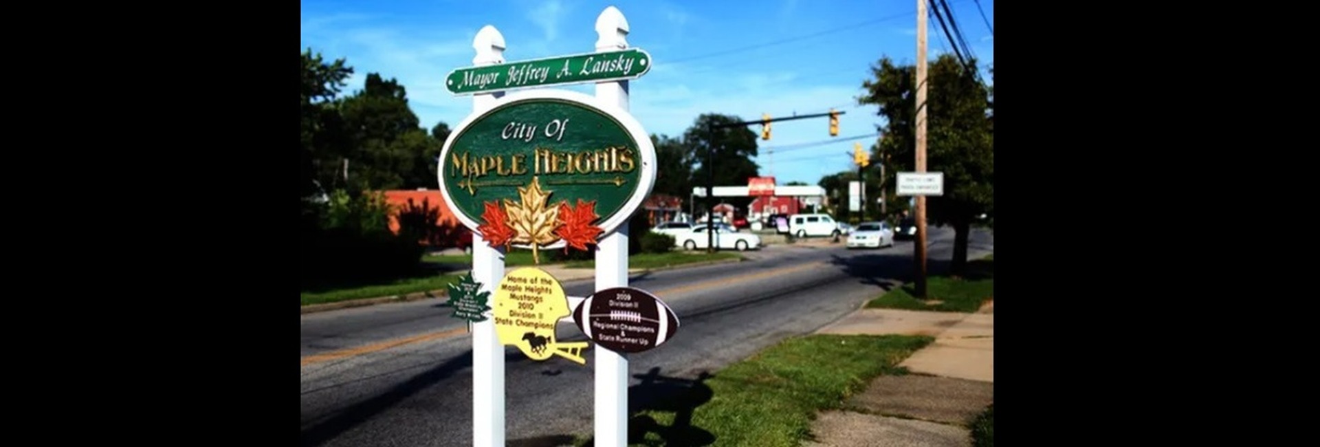 City of Maple Heights Sign