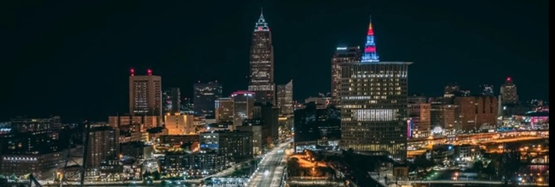Downtown Cleveland Night