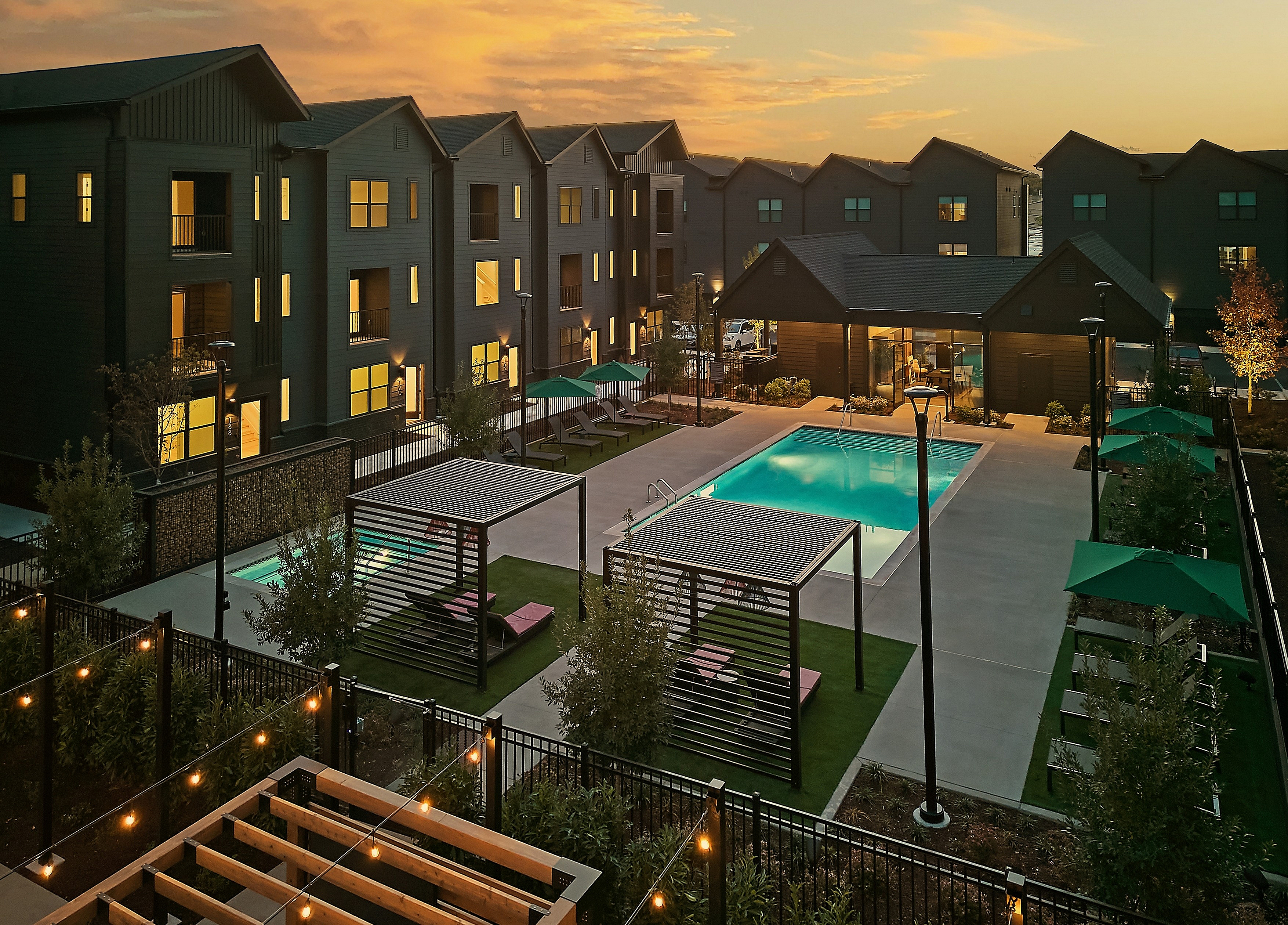 WeHo Nashville townhomes for rent.