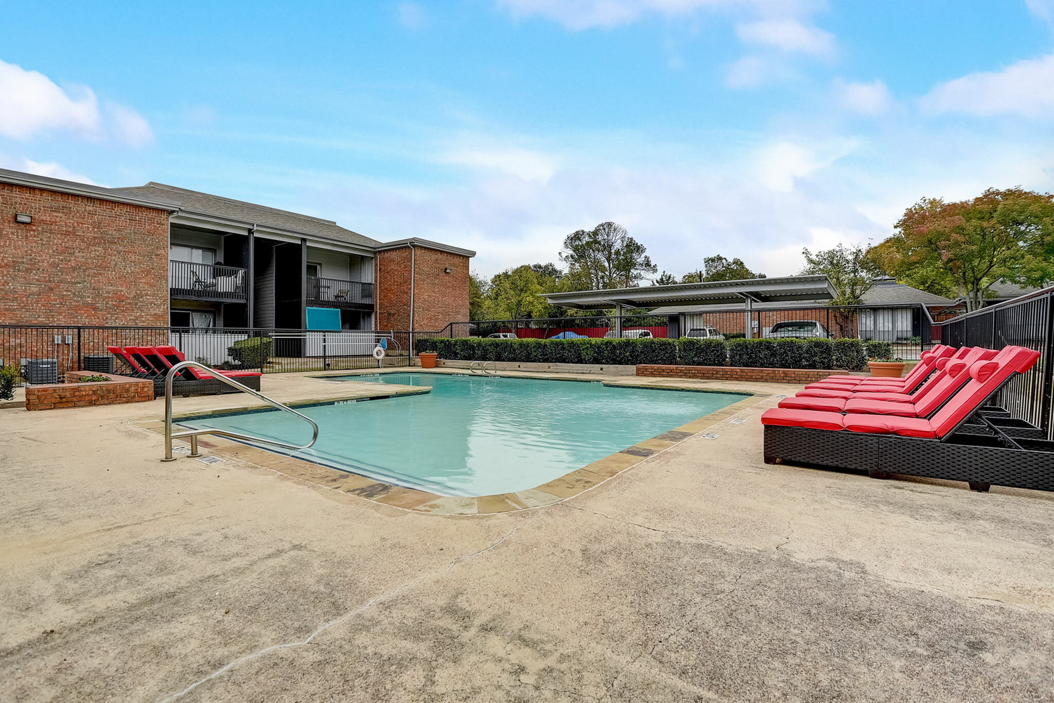 Community amenities at Coronado Villas in Denton, TX