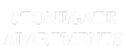 stonegate apartments logo white