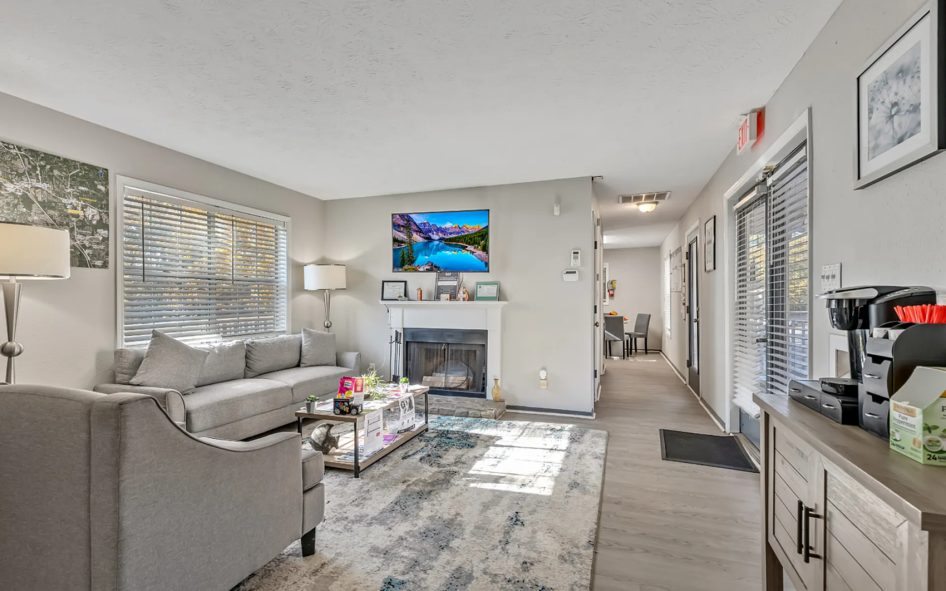reserve apartments stockbridge ga leasing office neatly landscaped