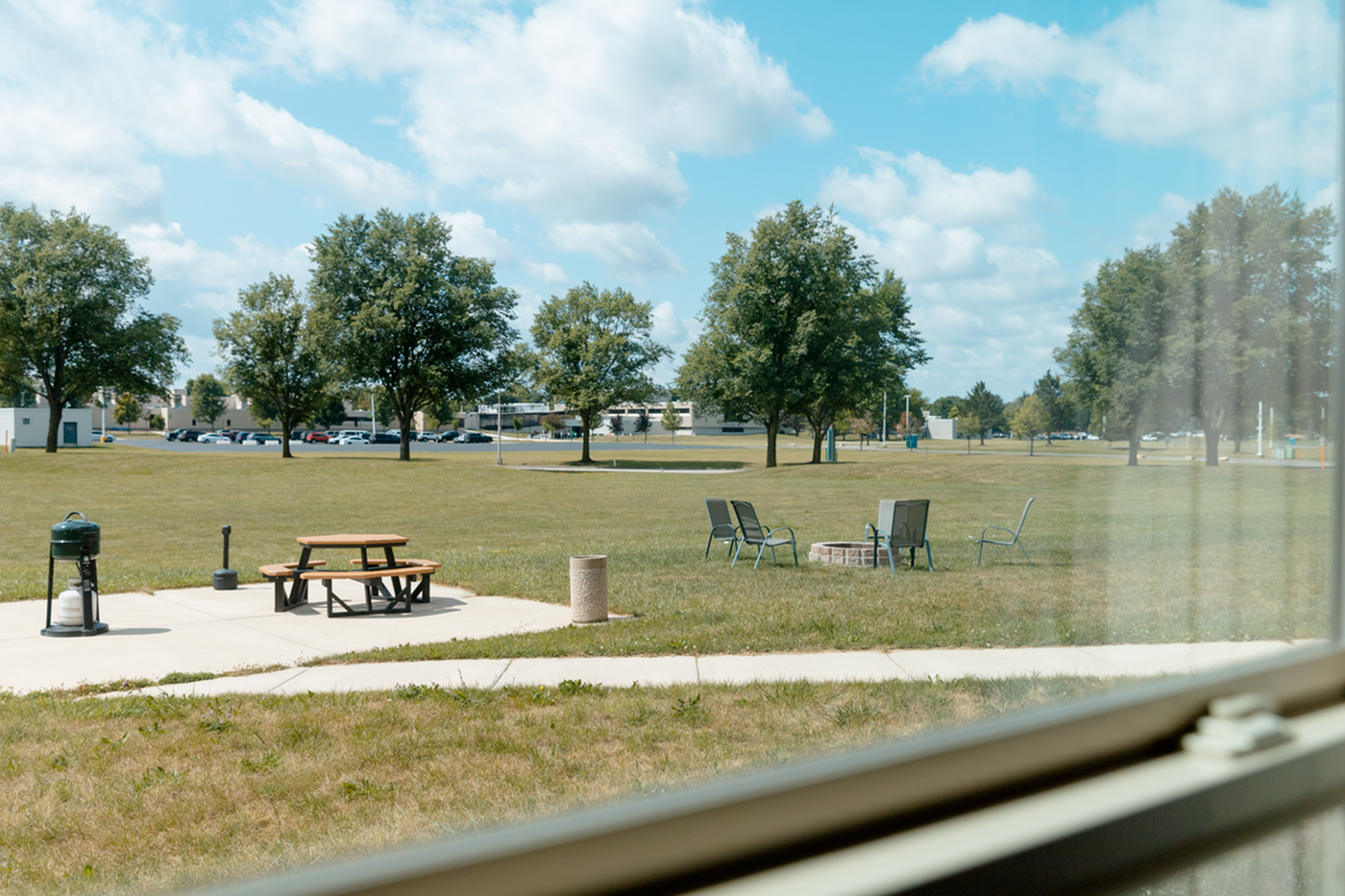 Outdoors at Vue Campus Student Living