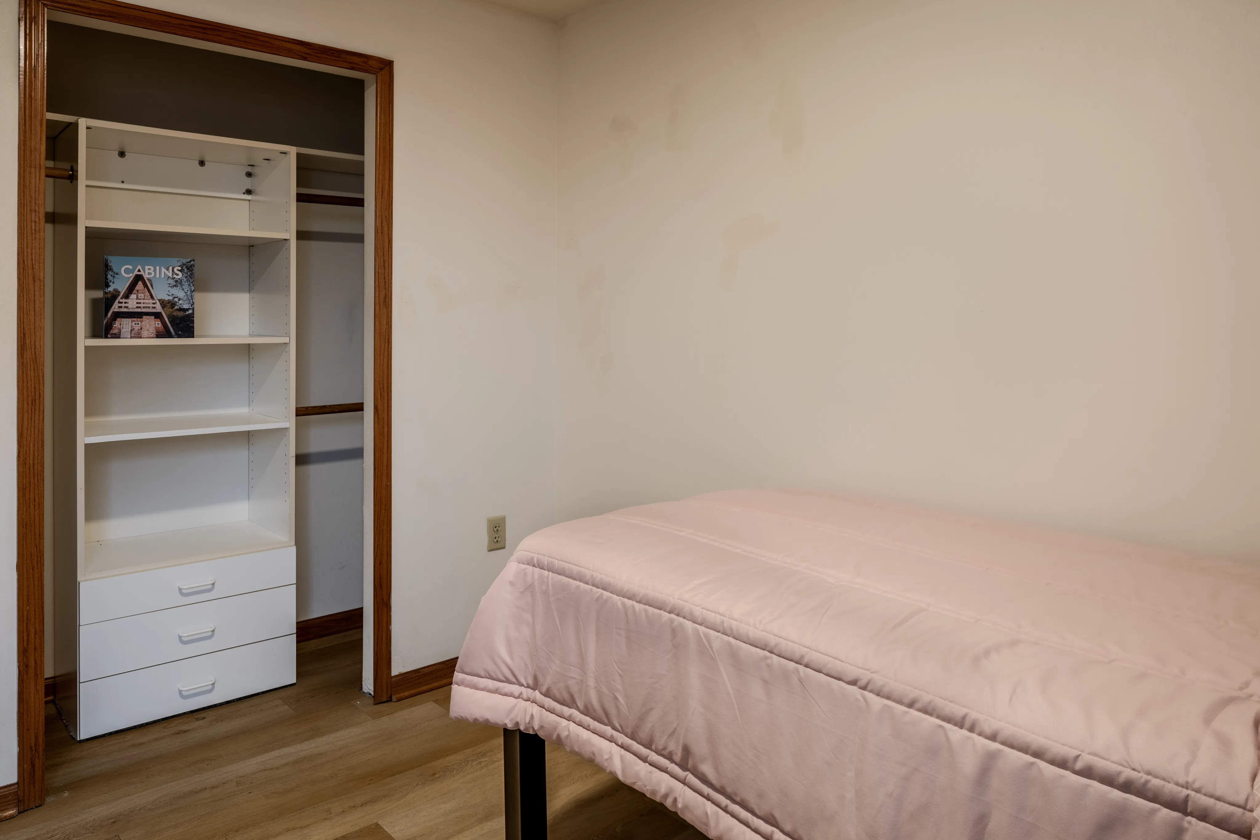 Bedroom with plenty of storage