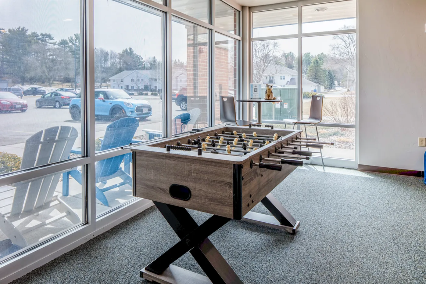 Games at Timberwolf Suites Student Living Community Lounge