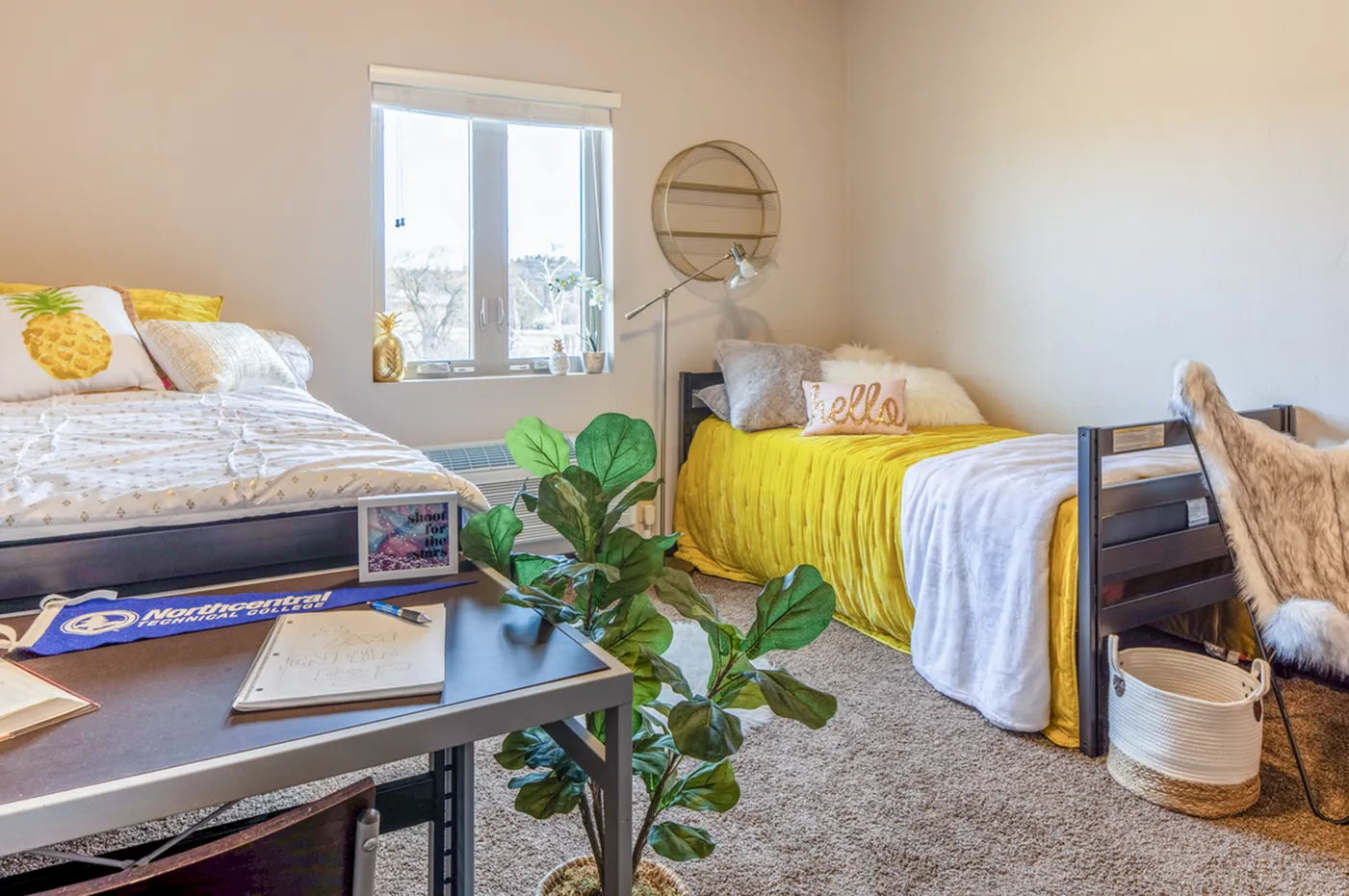 Off-campus housing options at Timberwolf Suites Student Living