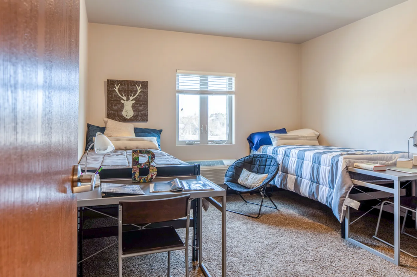 Shared room options at Timberwolf Suites Student Living