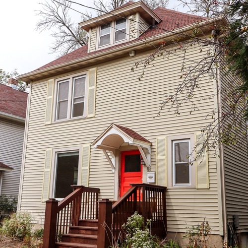 Outside 1114 Mound St