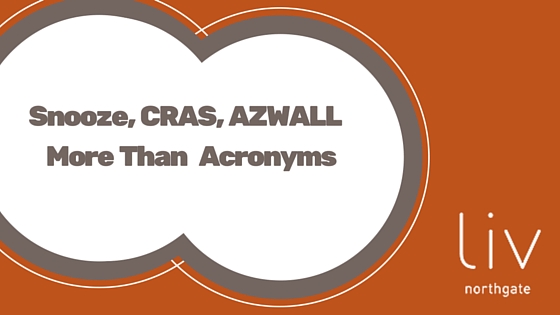 Snooze, CRAS, AZWALL  More Than Acronyms-image