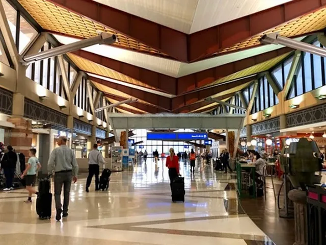 View of Airport Gates