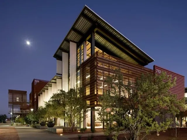 Exterior View of College
