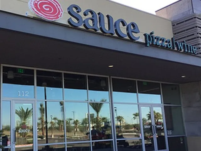 Exterior of Pizza Restaurant