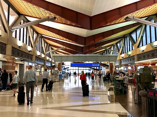 View of Airport Gates