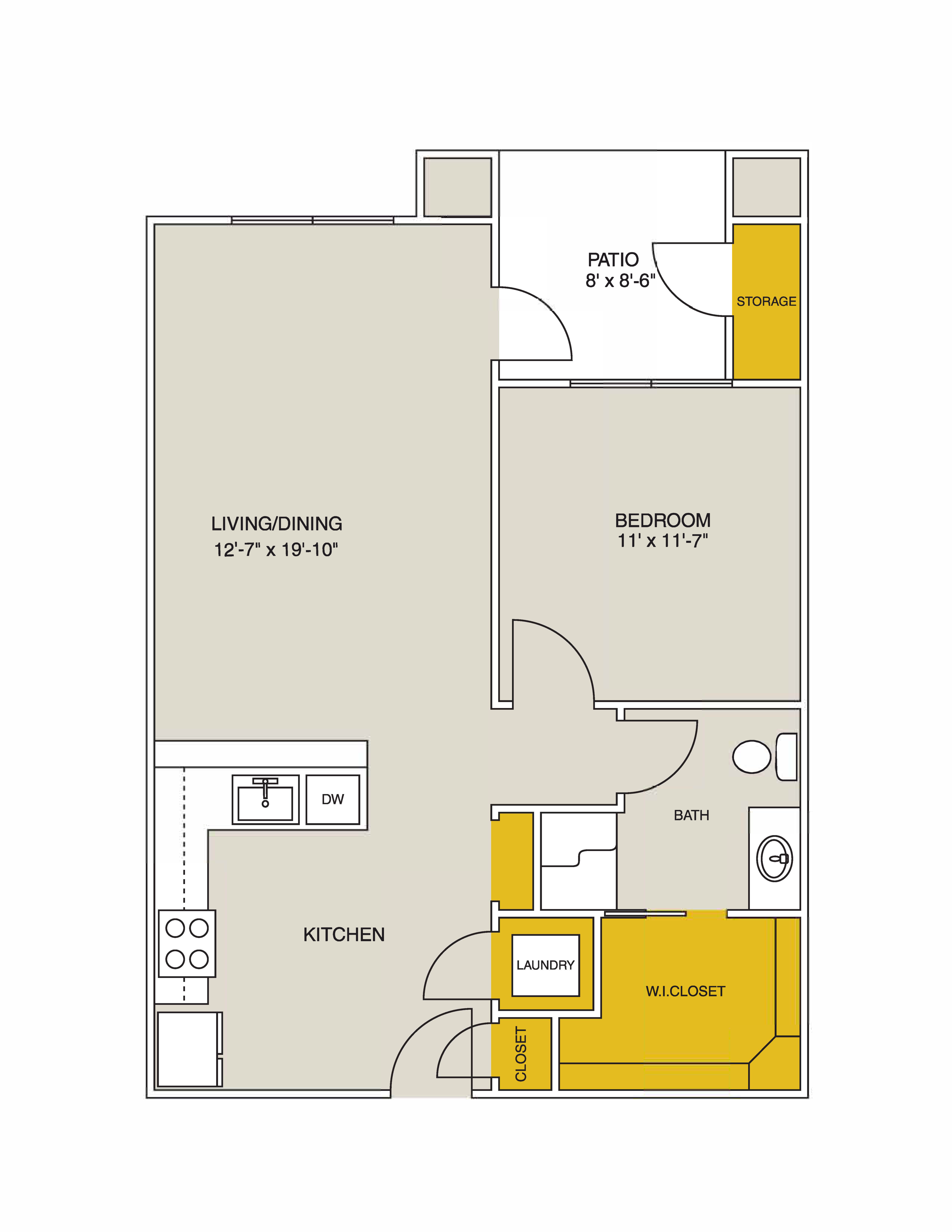 Echo Accessible Floor plan